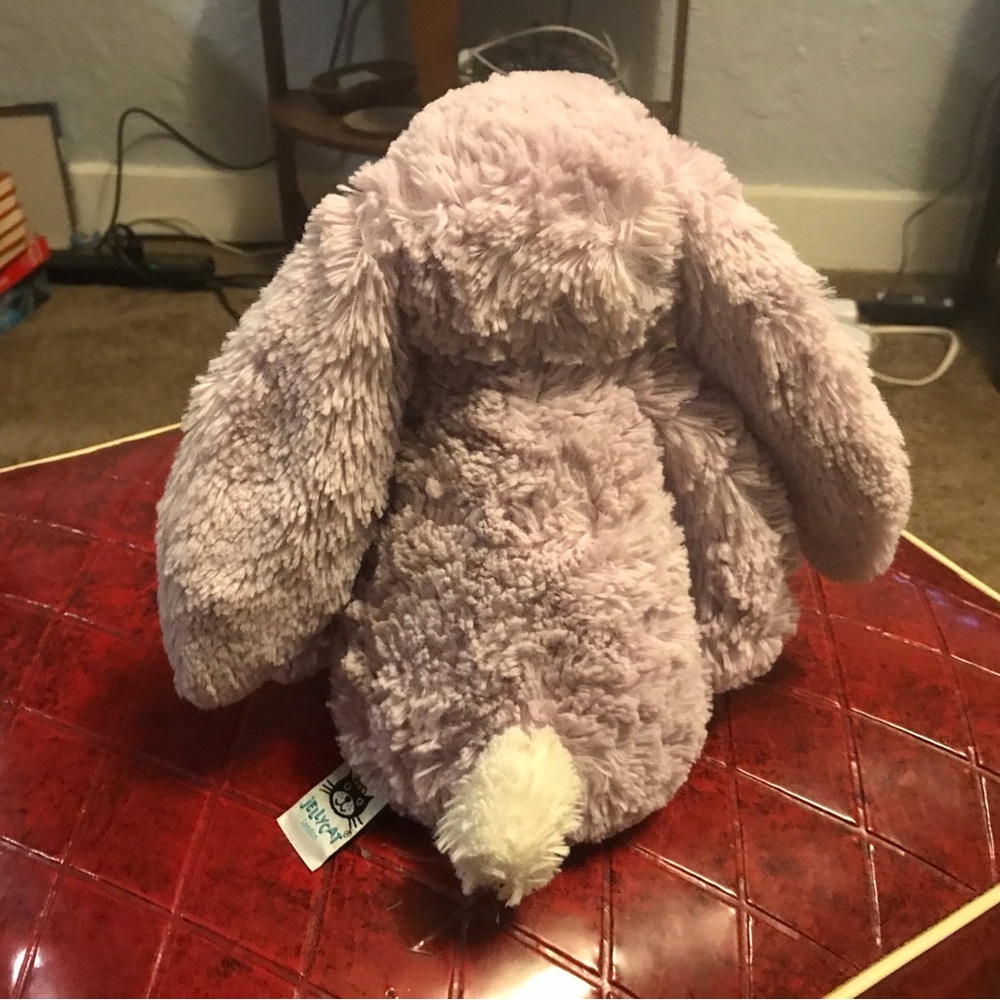 Bashful Lilac Bunny Jelly Cat - Picture 5 of 6